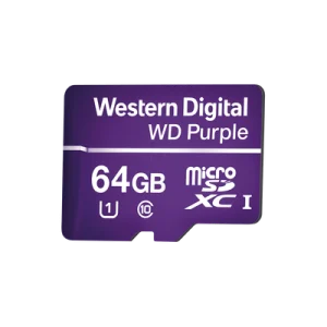 Memoria microSD de 64GB PURPLE